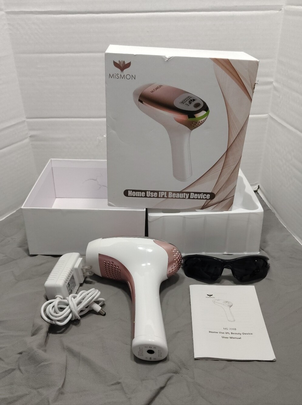 Mismon IPL Beauty Device Permanent Laser Hair Removal, OPEN BOX